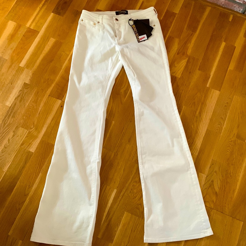 NWT Roberto Cavalli flare jeans Italy size US M, EU38